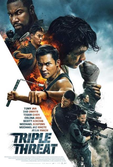 TRIPLE THREAT Trailer: The Greatest Assembly of Martial Artists on One Screen? Could be. 